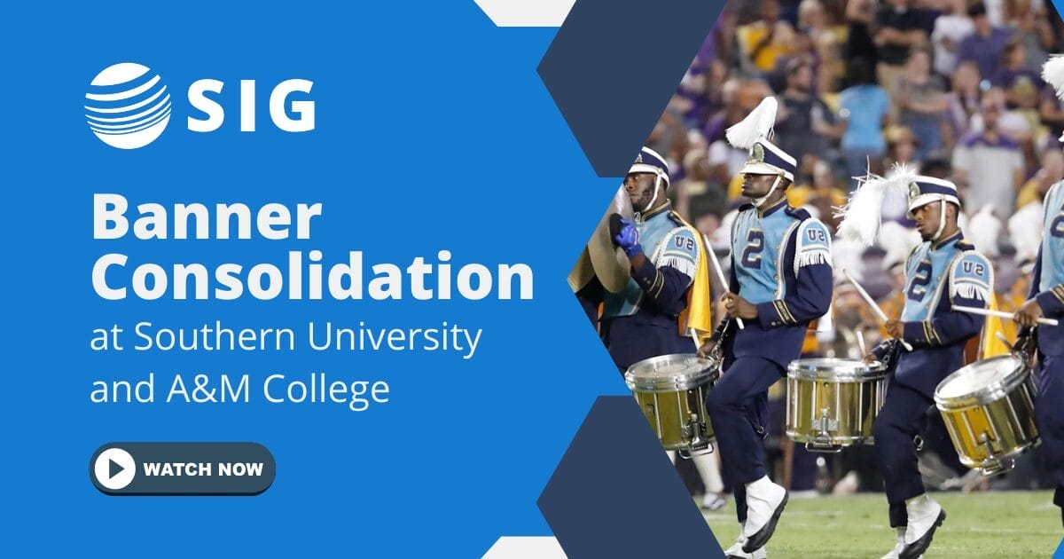 Webinar - Banner Consolidation at Southern University & A&M College