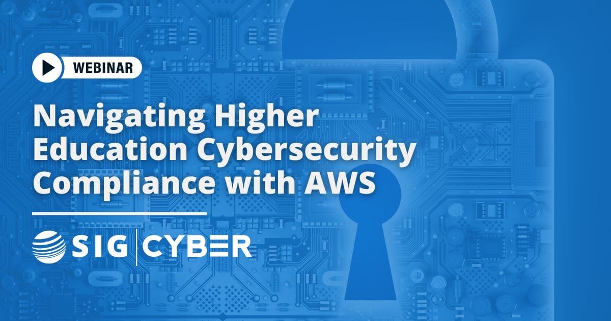 Navigating Cybersecurity Compliance with AWS